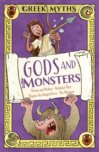 Cover image for 9781398863019 - Greek Myths: Gods and Monsters