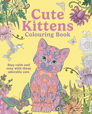 Cover image for 9781398865273 - Cute Kittens Colouring Book