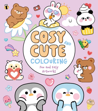 Cover image for 9781398865631 - Cosy and Cute Colouring