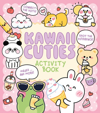 Cover image for 9781398865860 - Kawaii Cuties Activity Book