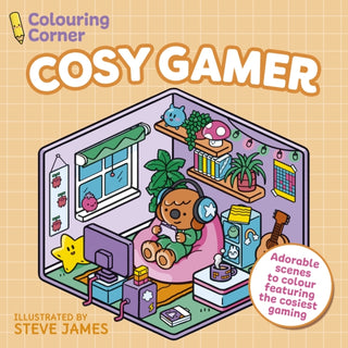 Cover image for 9781398868861 - Colouring Corner: Cosy Gamer