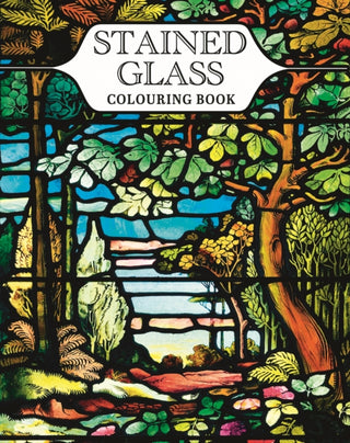 Cover image for 9781398870918 - Stained Glass Colouring Book