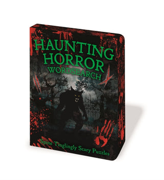 Cover image for 9781398872196 - Haunting Horror Wordsearch