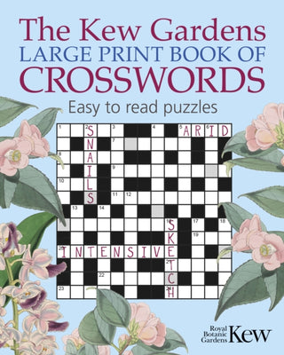 Cover image for 9781398891777 - The Kew Gardens Large Print Book of Crosswords