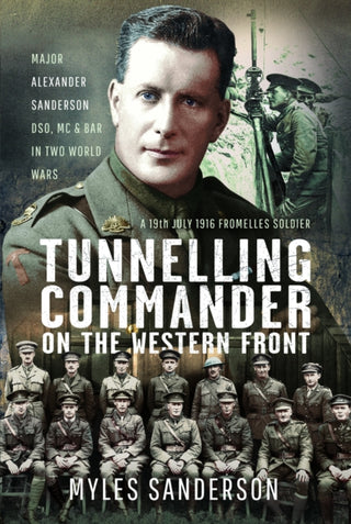 Cover image for 9781399088879 - Tunnelling Commander on the Western Front