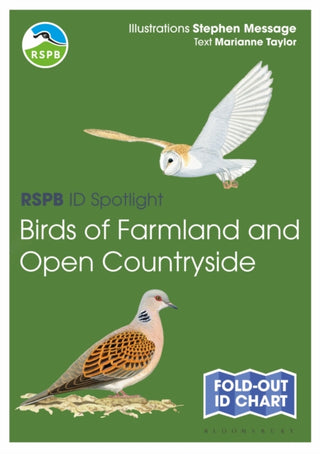 Cover image for 9781399406802 - RSPB ID Spotlight - Birds of Farmland and Open Countryside