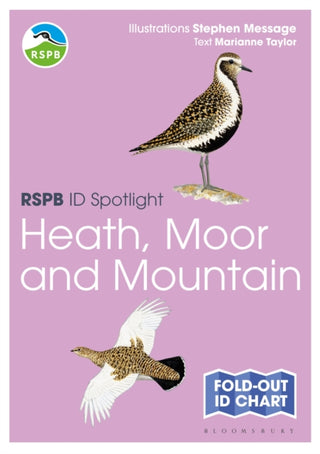 Cover image for 9781399413312 - RSPB ID Spotlight - Birds of Heath, Moor and Mountain