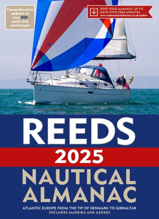 Cover image for 9781399416825 - Reeds Nautical Almanac 2025