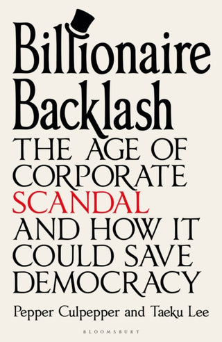 Cover image for 9781399424103 - Billionaire Backlash