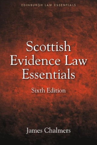 Cover image for 9781399519816 - Scottish Evidence Law Essentials