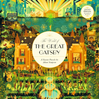 Cover image for 9781399620000 - The World of The Great Gatsby 1000 Piece Puzzle