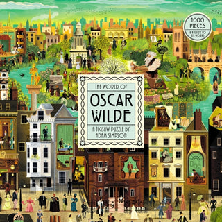 Cover image for 9781399620017 - The World of Oscar Wilde 1000 Piece Puzzle