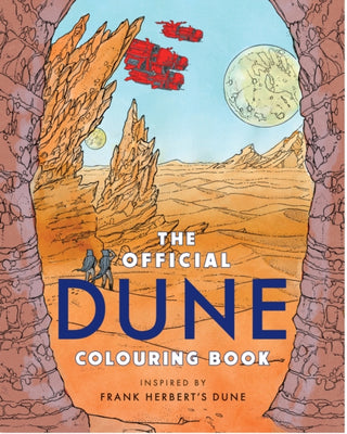 Cover image for 9781399620093 - The Official Dune Colouring Book