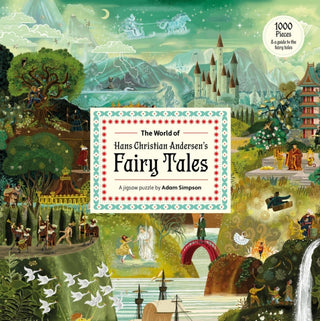 Cover image for 9781399631983 - The World of Hans Christian Andersen's Fairy Tales: A 1000-piece jigsaw puzzle by Adam Simpson
