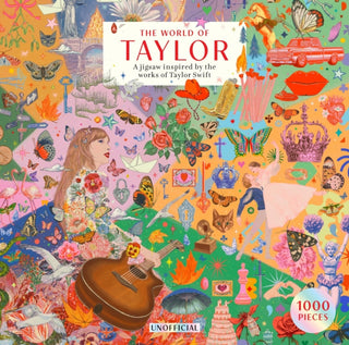Cover image for 9781399632065 - The World of Taylor An unofficial 1000-piece jigsaw puzzle