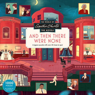 Cover image for 9781399632843 - The World of Agatha Christie: And Then There Were None A 1000-piece jigsaw puzzle