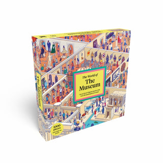 Cover image for 9781399634618 - The World of the Museum: An art lover’s 1000-piece jigsaw puzzle with over 80 masterpieces to spot