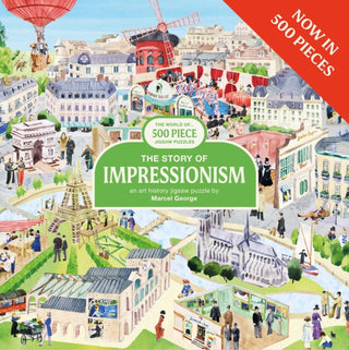 Cover image for 9781399634632 - The Story of Impressionism 500 pieces