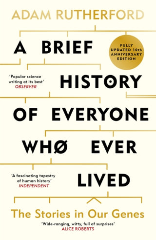Cover image for 9781399638982 - A Brief History of Everyone Who Ever Lived