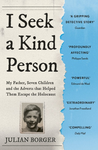 Supplemental image for 9781399803311 - I Seek a Kind Person
