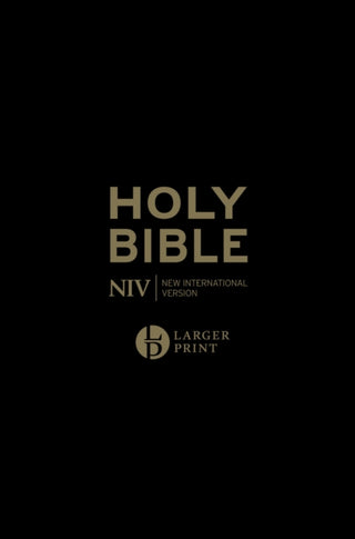 Supplemental image for 9781399807685 - NIV Larger Print Personal Black Leather Bible