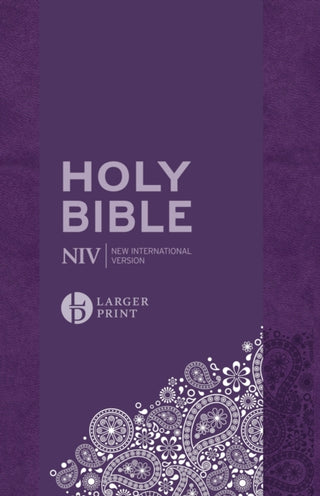 Supplemental image for 9781399809610 - NIV Larger Print Personal Purple Soft-Tone Bible