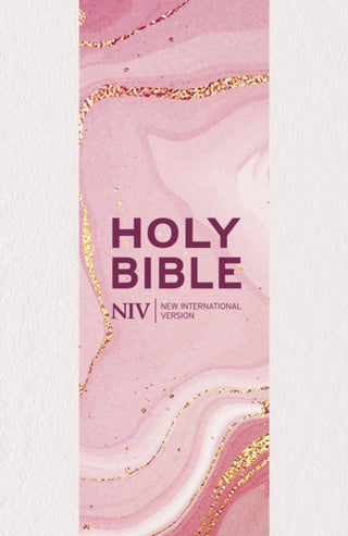 Cover image for 9781399821810 - NIV Larger Print Personal Pastel Pink Bible