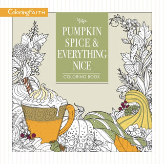 Cover image for 9781400210015 - Pumpkin Spice and Everything Nice Coloring Book