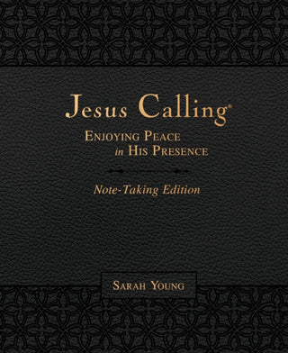 Cover image for 9781400213702 - Jesus Calling Note-Taking Edition, Leathersoft, Black, with Full Scriptures