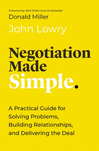 Cover image for 9781400233878 - Negotiation Made Simple