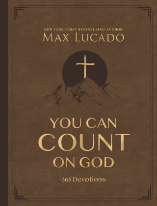 Cover image for 9781400249565 - You Can Count on God, Large Text Leathersoft