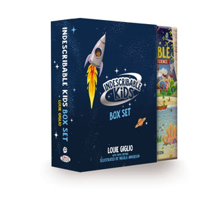 Cover image for 9781400255047 - Indescribable Kids Box Set with Poster (Indescribable, How Great Is Our God, The Wonder of Creation)