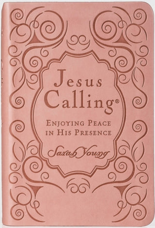 Supplemental image for 9781400320110 - Jesus Calling, Pink Leathersoft, with Scripture References