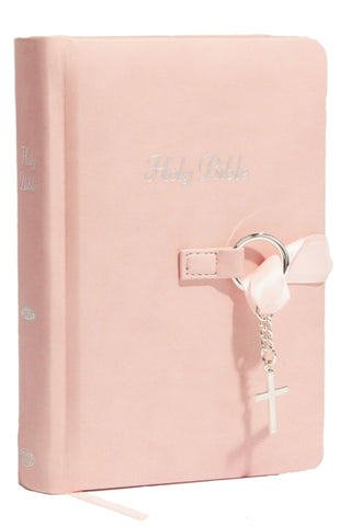 Cover image for 9781400324163 - NKJV, Simply Charming Bible, Hardcover, Pink