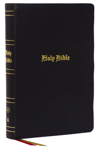 Cover image for 9781400329618 - KJV Holy Bible: Super Giant Print with 43,000 Cross References, Black Genuine Leather, Red Letter, Comfort Print: King James Version