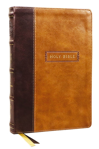 Supplemental image for 9781400332038 - KJV Holy Bible with Apocrypha and 73,000 Center-Column Cross References, Brown Leathersoft, Red Letter, Comfort Print: King James Version