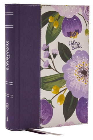 Cover image for 9781400332403 - KJV, The Woman's Study Bible, Purple Floral Cloth over Board, Red Letter, Full-Color Edition, Comfort Print