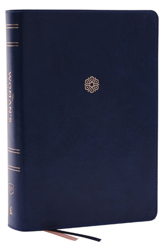 Cover image for 9781400332533 - KJV, The Woman's Study Bible, Blue Leathersoft, Red Letter, Full-Color Edition, Comfort Print