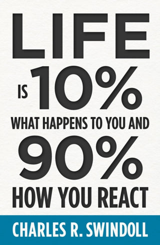 Cover image for 9781400333271 - Life Is 10% What Happens to You and 90% How You React