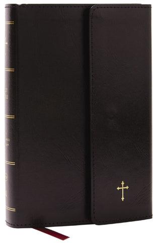 Supplemental image for 9781400333325 - NKJV Compact Paragraph-Style Bible w/ 43,000 Cross References, Black Leatherflex w/ Magnetic Flap, Red Letter, Comfort Print: Holy Bible, New King James Version