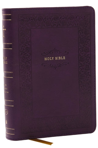 Cover image for 9781400333479 - KJV Holy Bible: Compact with 43,000 Cross References, Purple Leathersoft, Red Letter, Comfort Print: King James Version