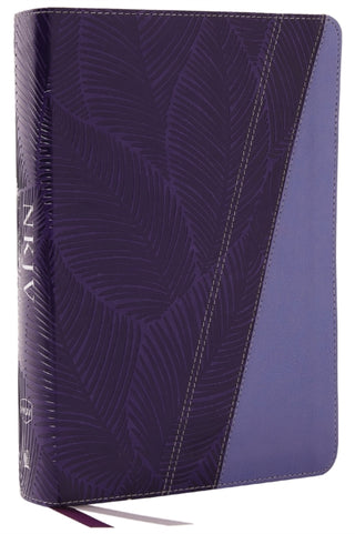 Cover image for 9781400335367 - NKJV Study Bible, Leathersoft, Purple, Full-Color, Comfort Print