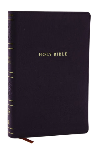 Cover image for 9781400335398 - NKJV Personal Size Large Print Bible with 43,000 Cross References, Black Leathersoft, Red Letter, Comfort Print