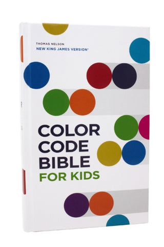 Cover image for 9781400335992 - NKJV, Color Code Bible for Kids, Hardcover, Comfort Print