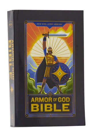 Cover image for 9781400336821 - NKJV Armor of God Bible, Softcover (Children’s Bible, Red Letter, Comfort Print, Holy Bible): New King James Version
