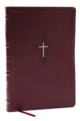 Cover image for 9781400337545 - RSV2CE, Thinline Large Print Catholic Bible, Crimson Leathersoft, Comfort Print
