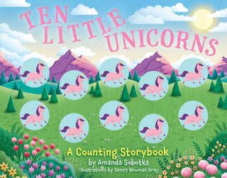 Cover image for 9781400340743 - Ten Little Unicorns