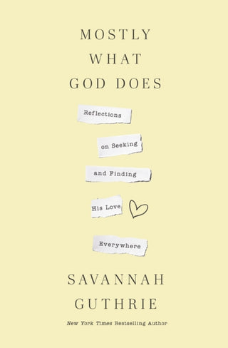 Cover image for 9781400341139 - Mostly What God Does