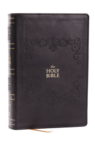 Cover image for 9781400345489 - KJV Holy Bible: Personal Size Giant Print, Black Leathersoft, Red Letter, Comfort Print: King James Version