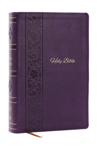 Cover image for 9781400345502 - KJV Holy Bible: Personal Size Giant Print, Purple Leathersoft, Red Letter, Comfort Print: King James Version
